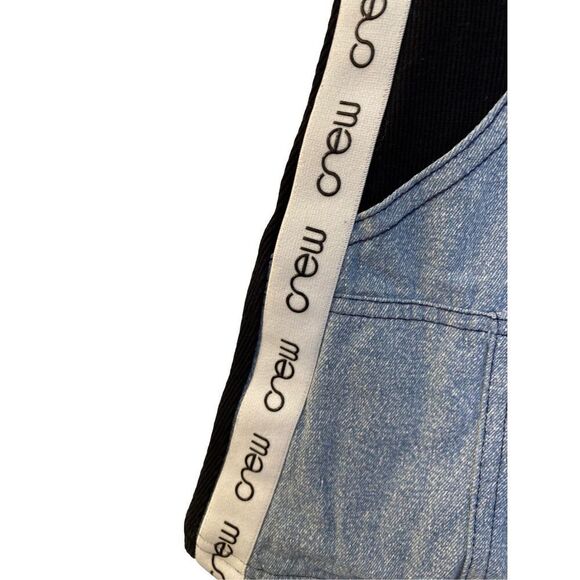 J.crew/ crew kids black and denim short sleeve dress size 3T - Picture 4 of 5